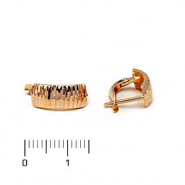Серьги из золота