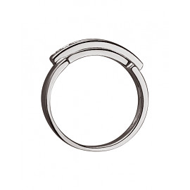 Кольцо из белого золота с желтыми бриллиантами