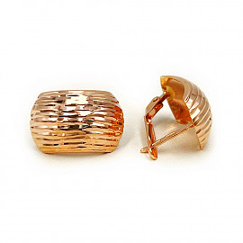 Серьги из золота в красном цвете 01-200613090