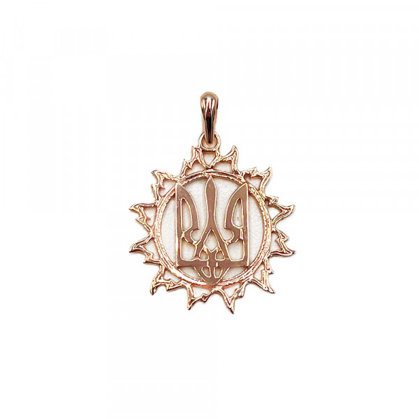 Золотой кулон