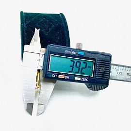 Каблучка з золота з жовтим діамантом