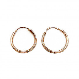 Серьги из красного золота 01-200606691
