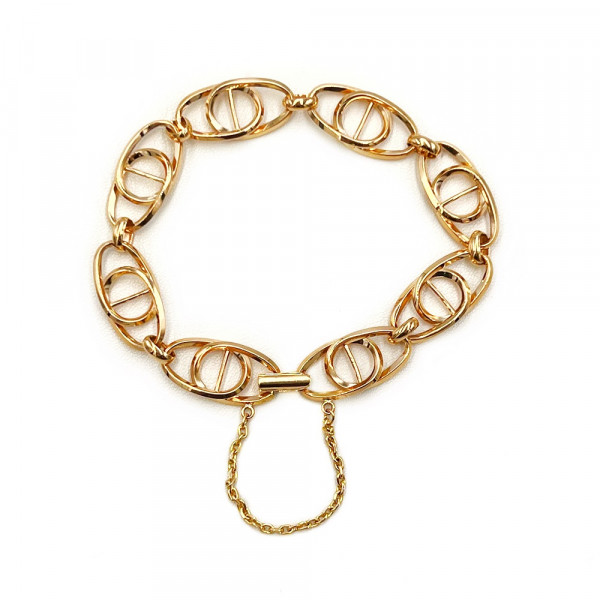 Браслет из золота красного цвета