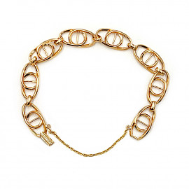 Браслет из золота красного цвета