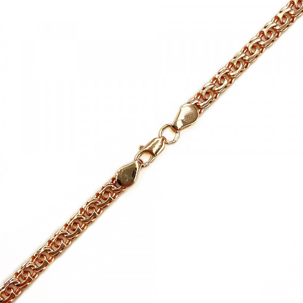 Цепочка из золота в красном цвете