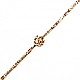 Золотий ланцюг червоного кольору 01-200882391