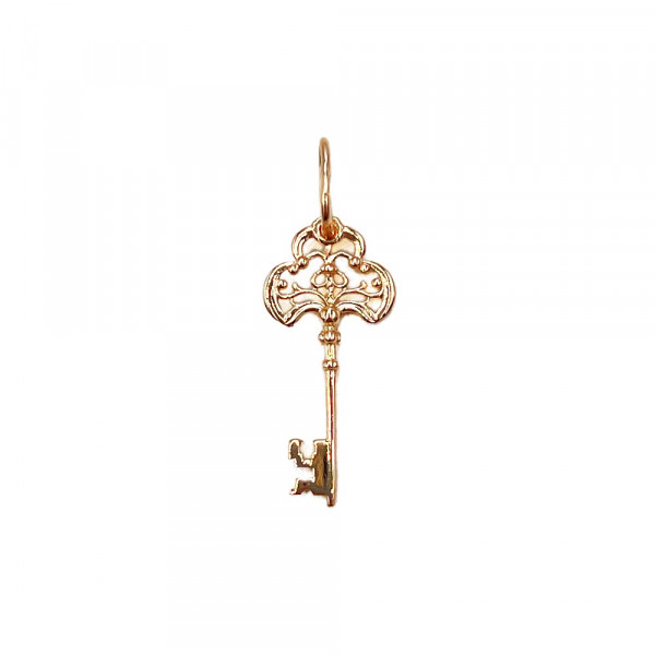 Кулон з золота червоного кольору