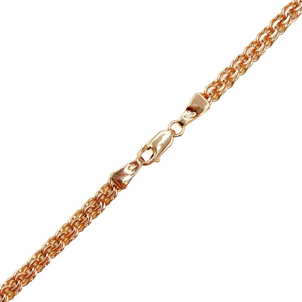 Золотая цепочка в красном цвете