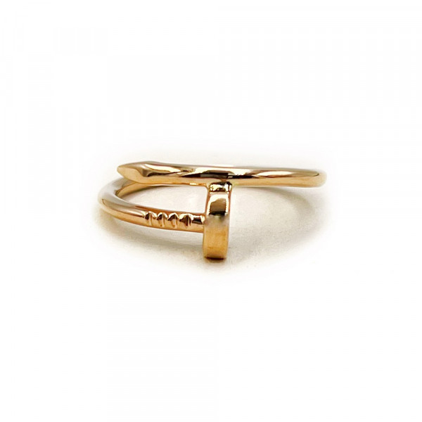 Золота каблучка у червоному кольорі