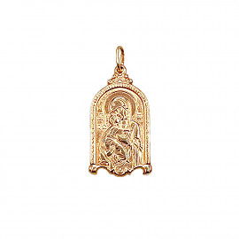 Ладанка з золота червоного кольору 01-200199993