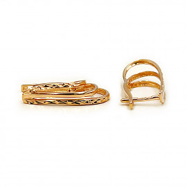 Серьги из золота в красном цвете 01-200634993