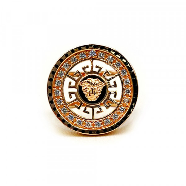 Кольцо из золота с цирконом