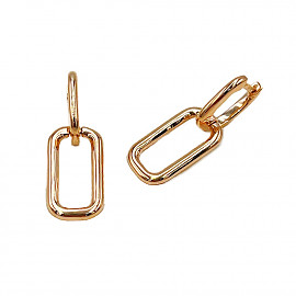 Сережки з червоного золота 01-200796895