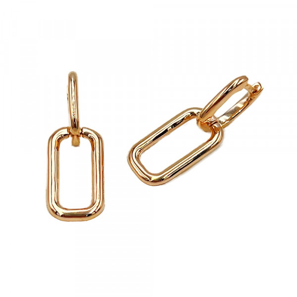 Сережки з червоного золота