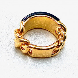 Кольцо из золота с белыми бриллиантами