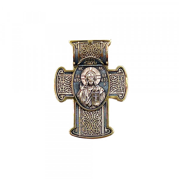 Крестик из желтого золота