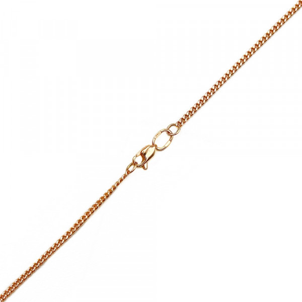 Золотая цепочка с цирконом