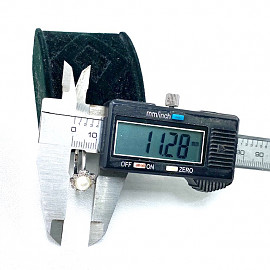 Золота каблучка з жовтими діамантами та перлиною